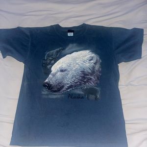 Y2K Polar Bear Alaska Tee